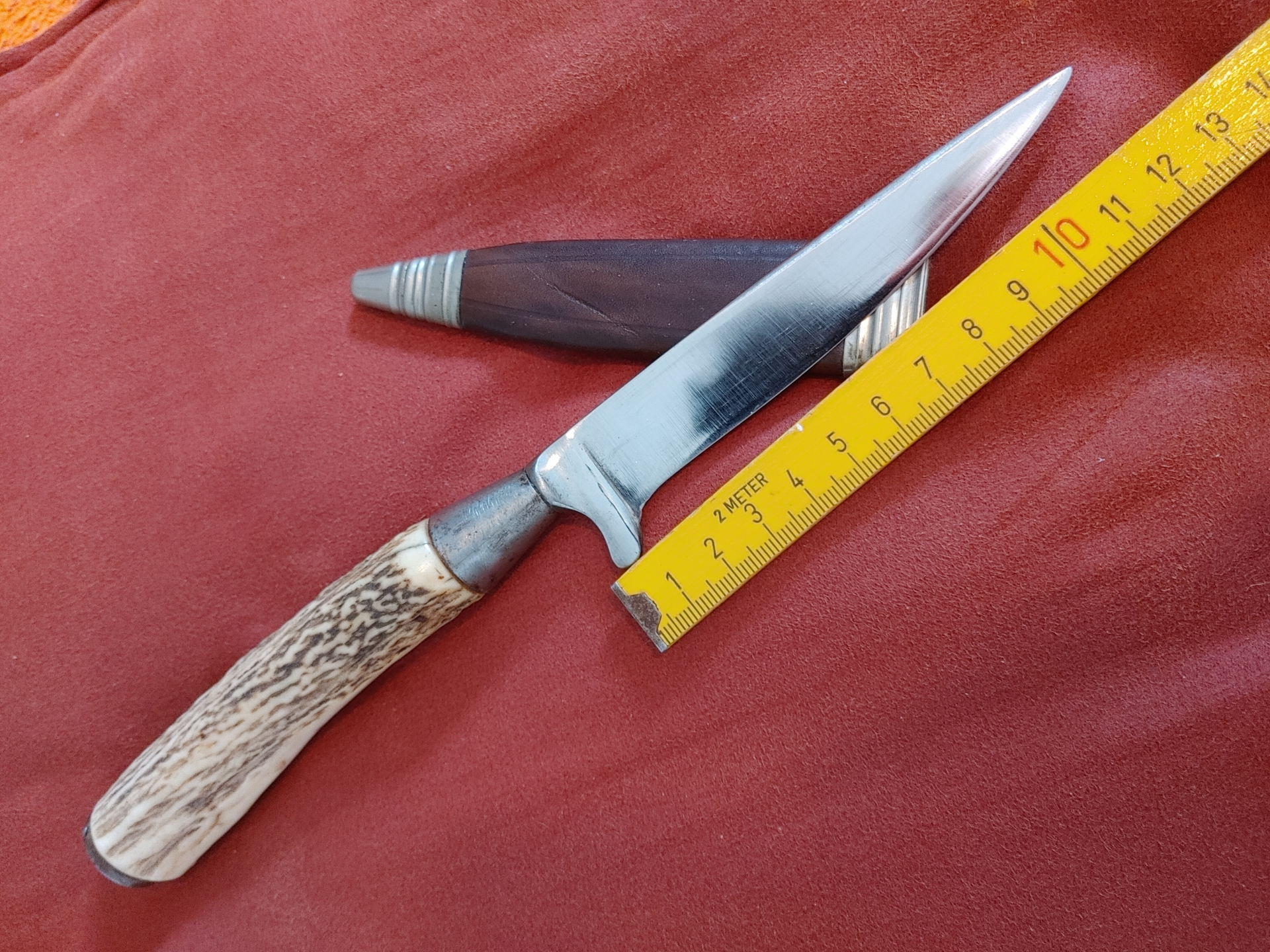 Jagdnicker - Gnicker - Lederhosenmesser - Grabendolch – Bild 4