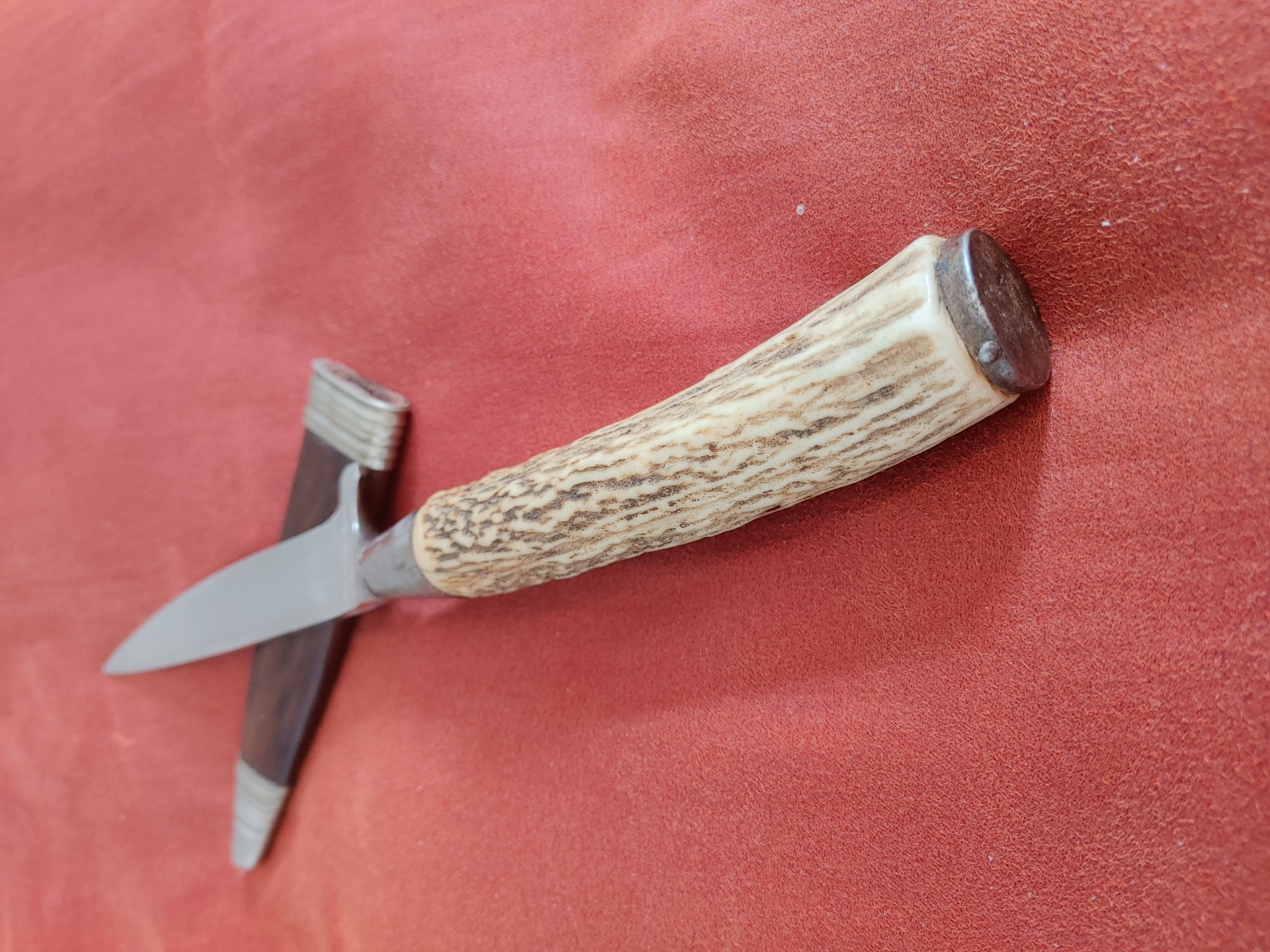 Jagdnicker - Gnicker - Lederhosenmesser - Grabendolch – Bild 2