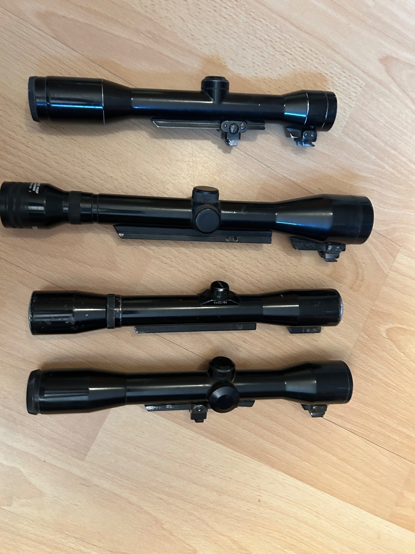 4 Zielfernrohre/ Schnäppchen – Bild 1