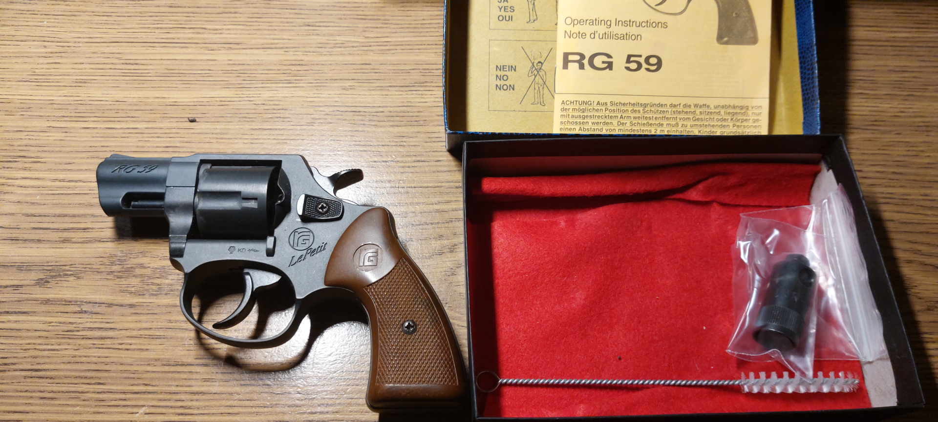 Röhm RG59 Kaliber 9mmR PTB 527 kleine Laufsperre – Bild 1