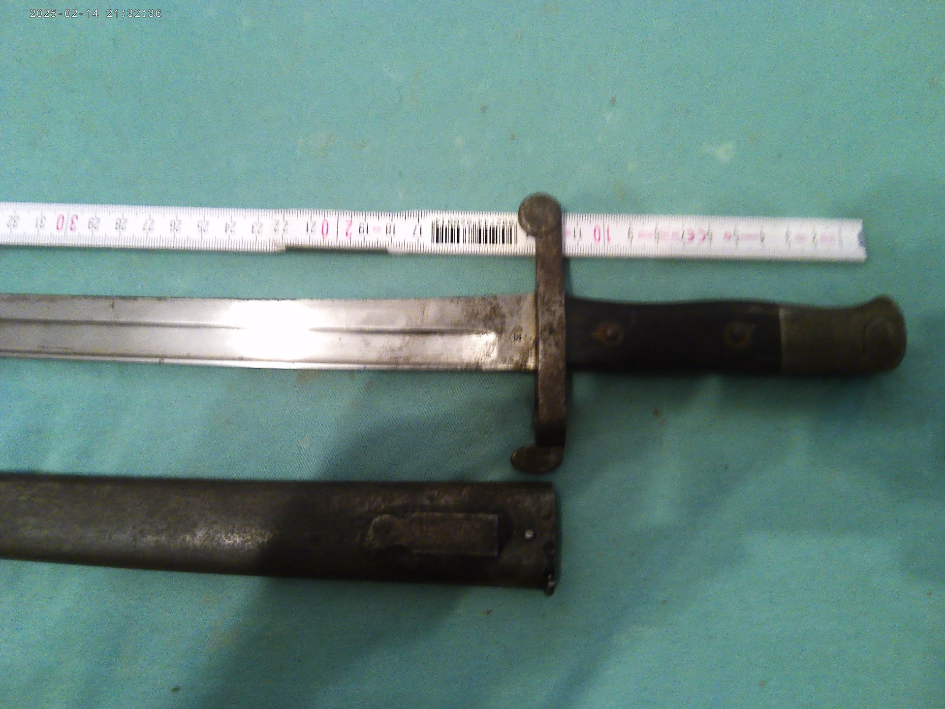 Altes Langes Bajonett für Steyr Kropachek 1886 – Bild 3