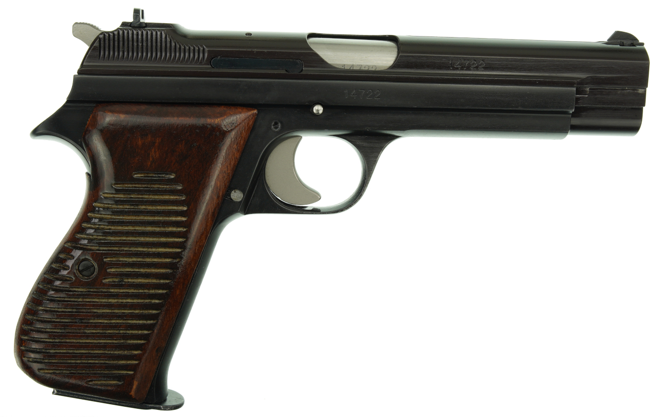 Match Selbstladepistole Hämmerli SIG P210-DK M/49 Kal. 9mm Para im original Karton , sehr Selten !!! – Bild 1