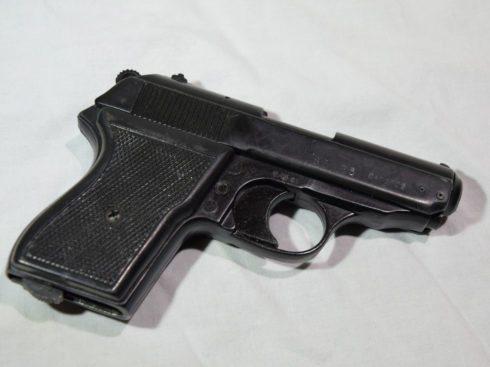ME 8 Police Cal. 8mm Knall PTB 385 Defekt – Bild 3