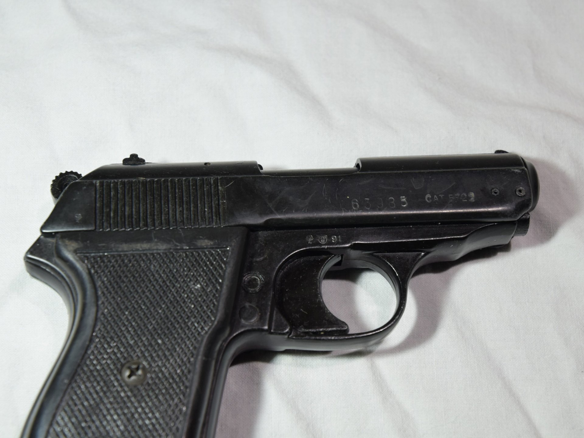 ME 8 Police Cal. 8mm Knall PTB 385 Defekt – Bild 5