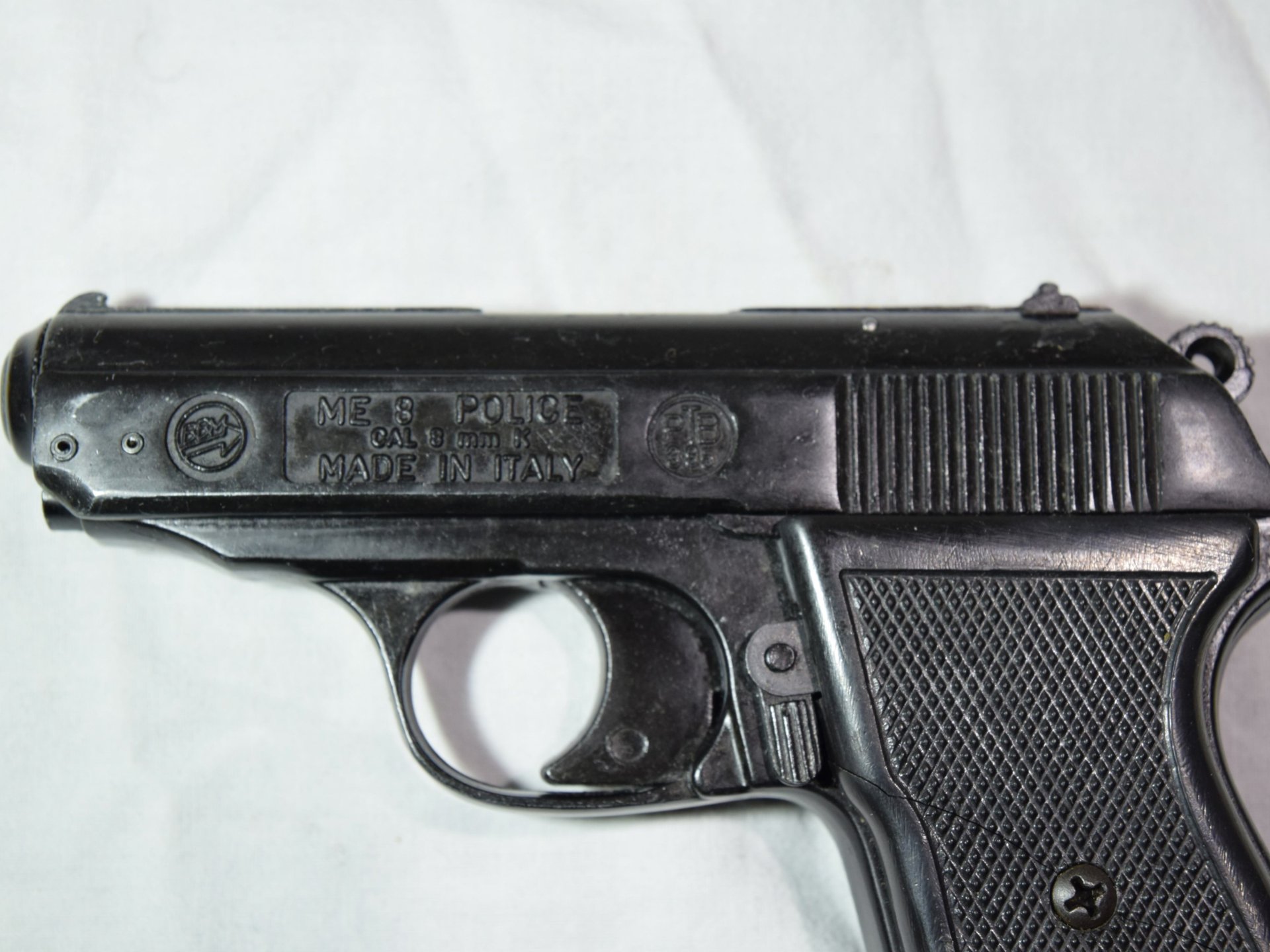 ME 8 Police Cal. 8mm Knall PTB 385 Defekt – Bild 4