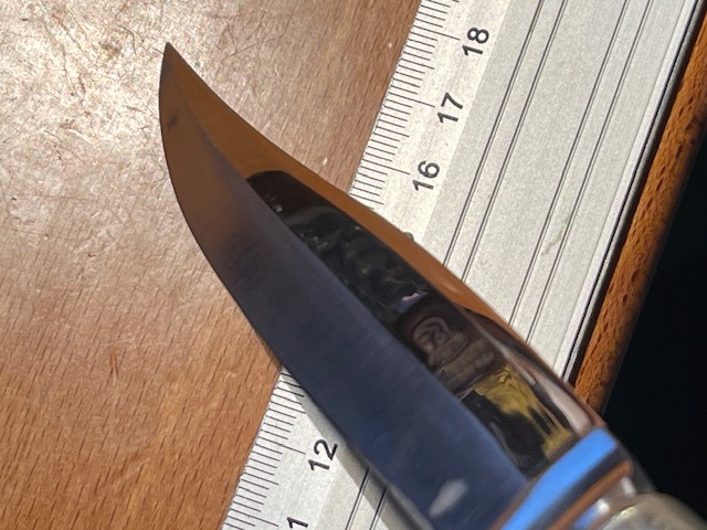 Jagdmesser von Othello, Horngriff, Zustand – Bild 2