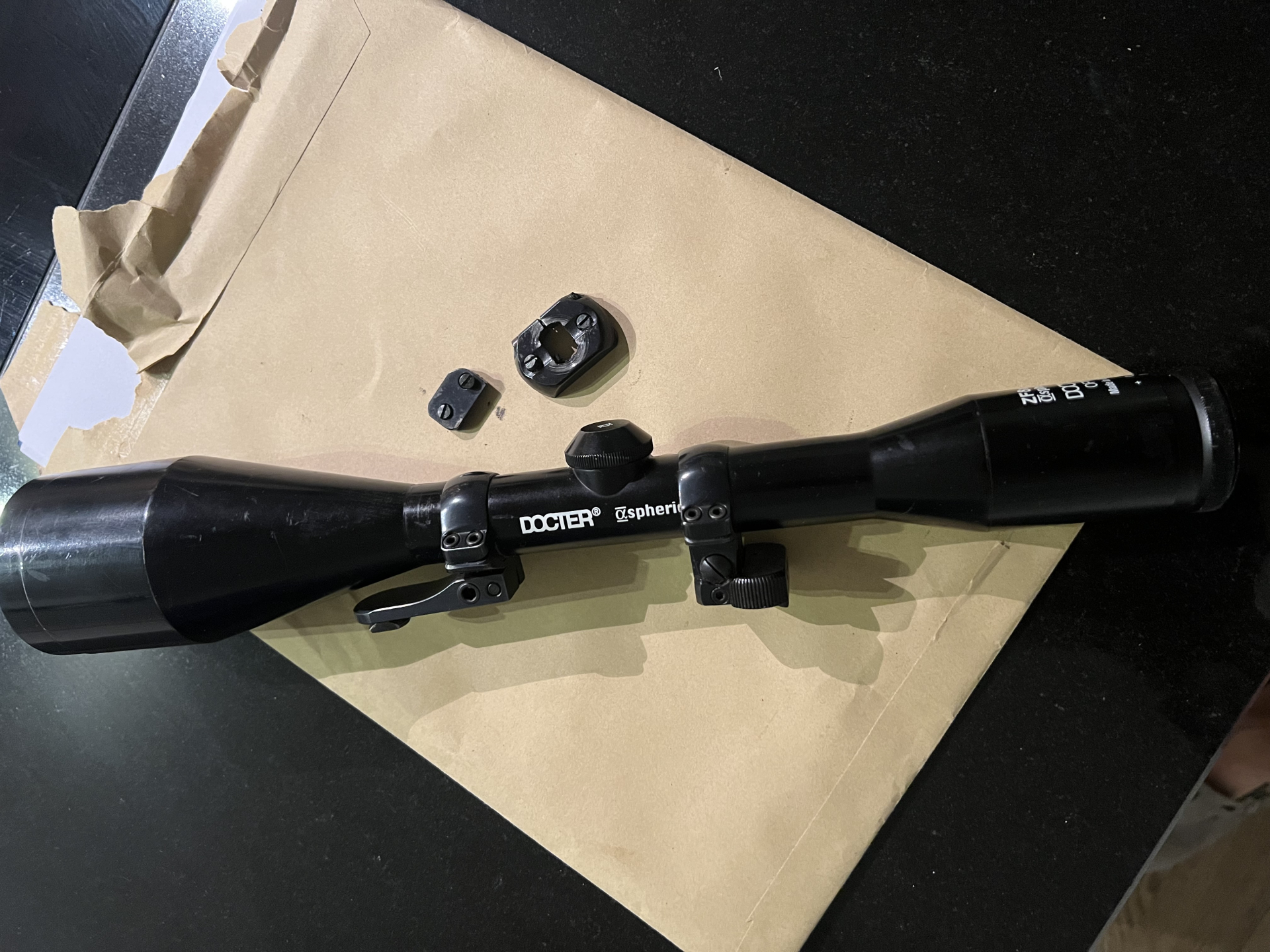 Docter Zielfernrohr 8X56 mit Schwenkmontage Montage – Bild 4
