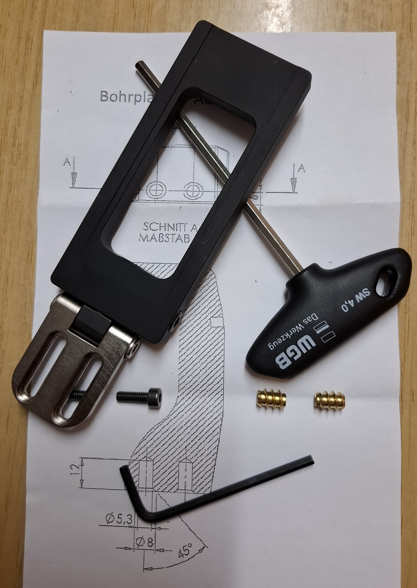 Steyr Pistolen Aulagenplatte – Bild 2