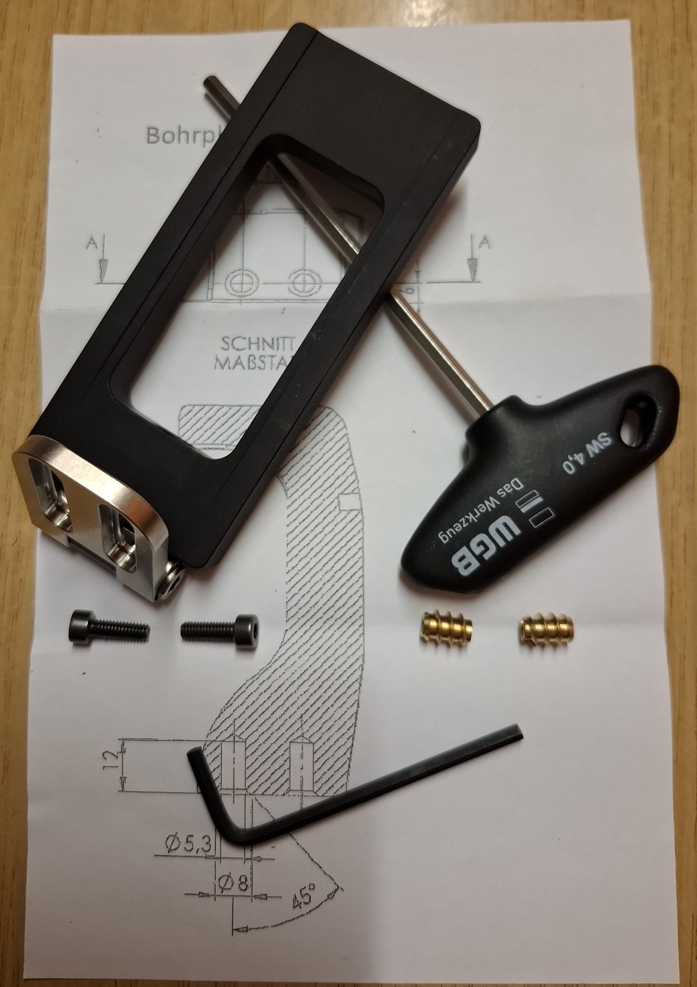 Steyr Pistolen Aulagenplatte – Bild 1