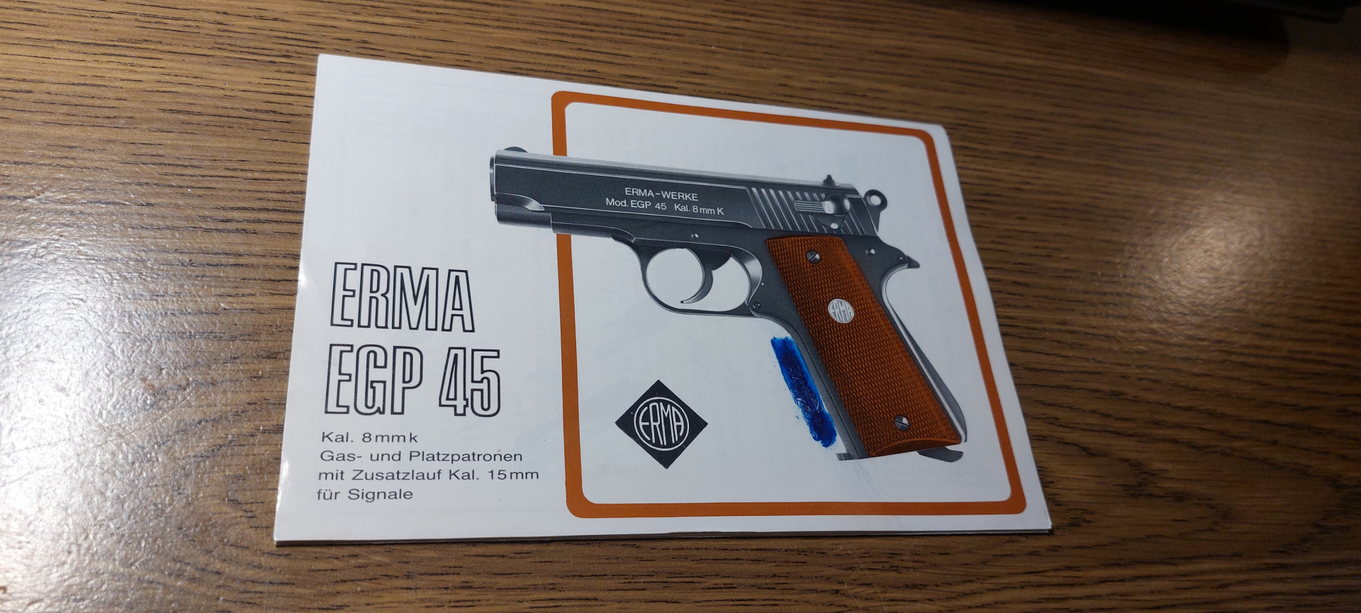 Anleitung Erma EGP45 – Bild 1