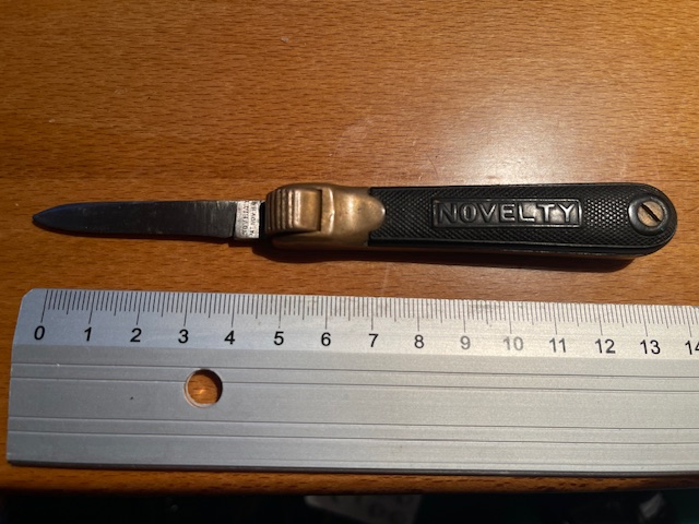 Messer Novelty Patent 1884 USA – Bild 1
