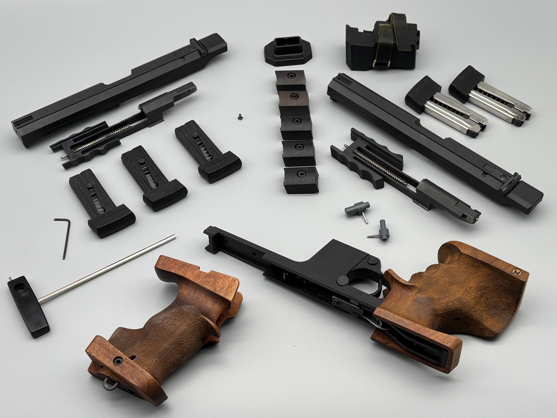 Hämmerli 280 Kal .22lr + Wechselsystem Kal .32 S&W, 1A Zustand – Bild 4