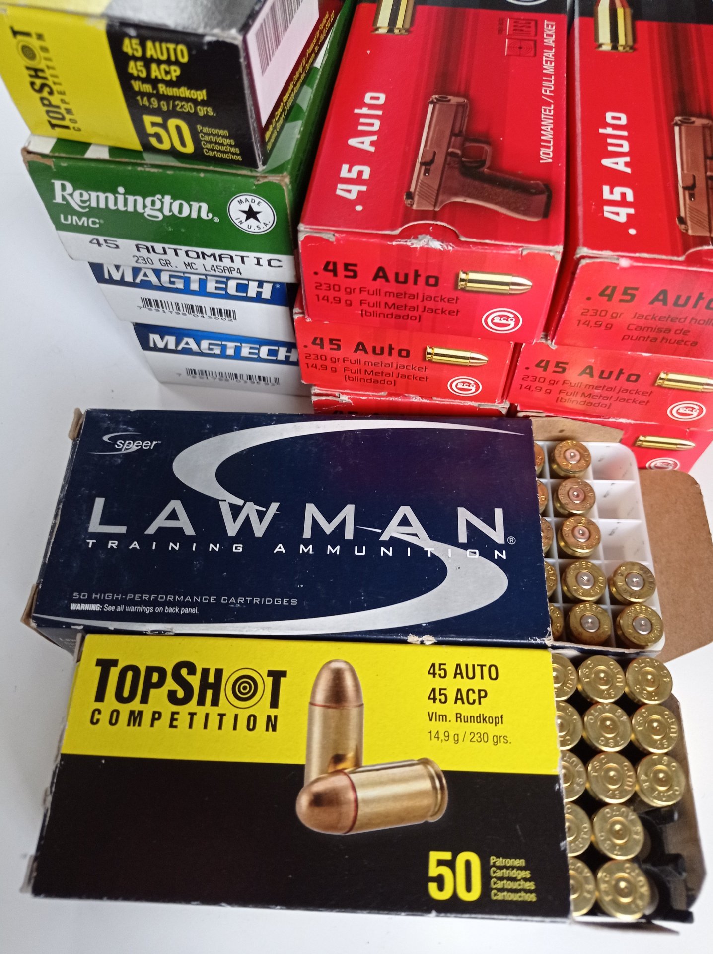 .45 ACP Hülsen 595 Stück – Bild 1