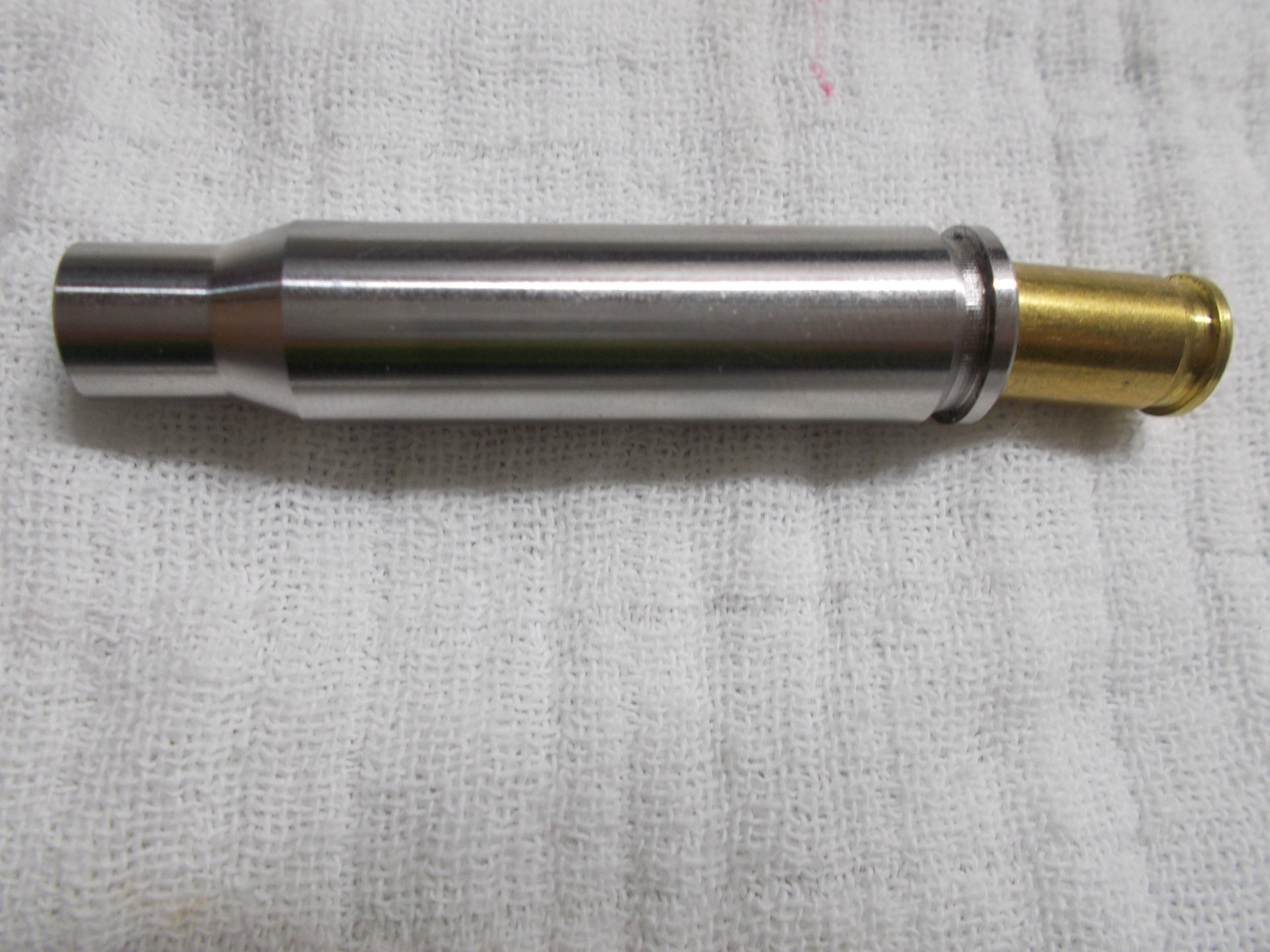 Reduzierhülse um 7.65 (32acp) aus 308 zu verschießen – Bild 4