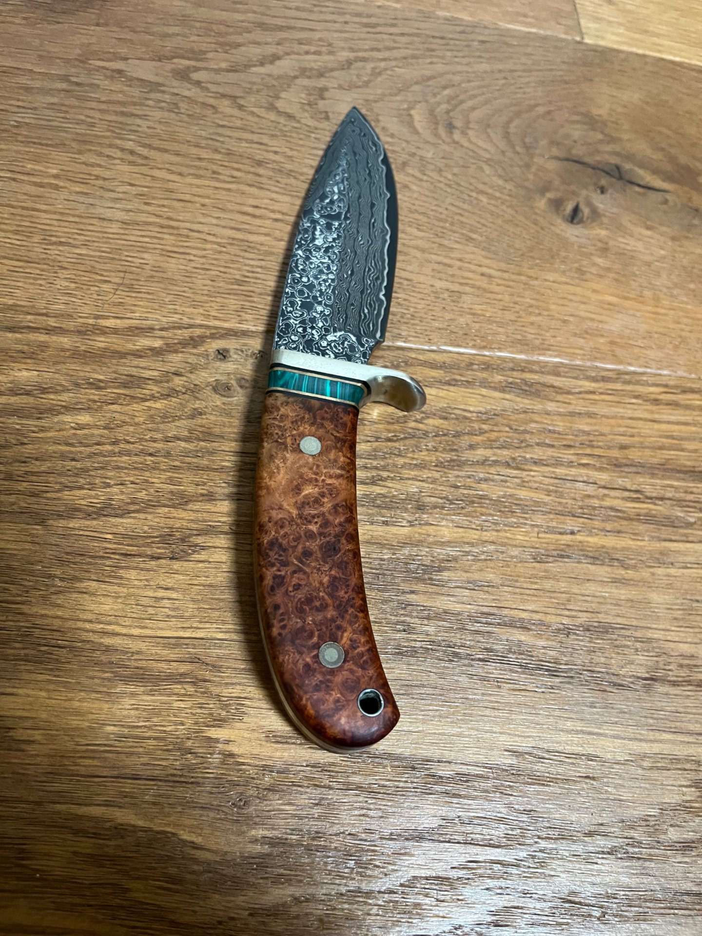 Limitiertes Herbertz Sammler Messer aus Damast, – Bild 2