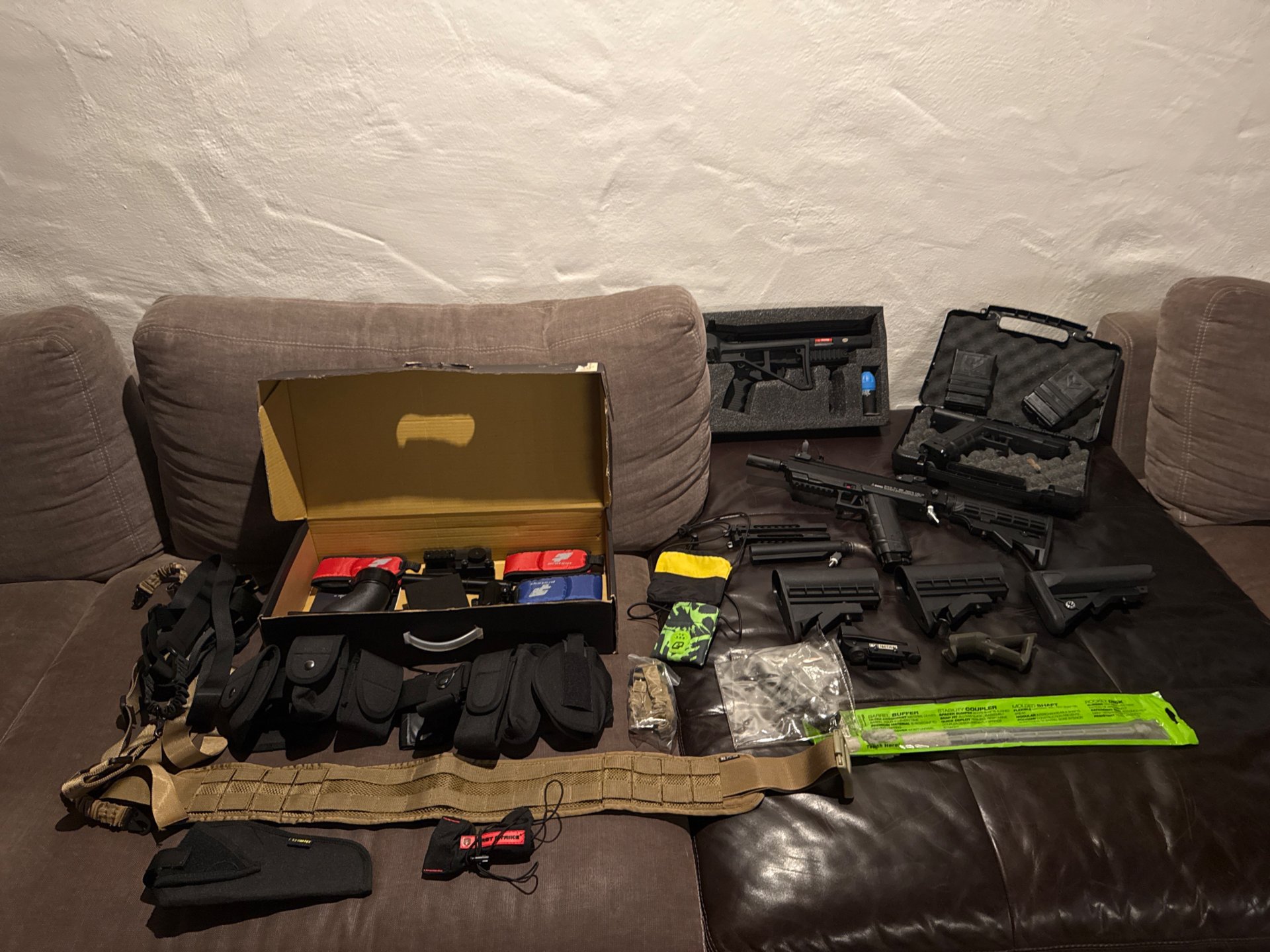 Milsig M17 MagFed Markierer + Tiberius T8.1 Pistole + Unterlauf-Granatwerfer & Riesen-Zubehörpaket – – Bild 3
