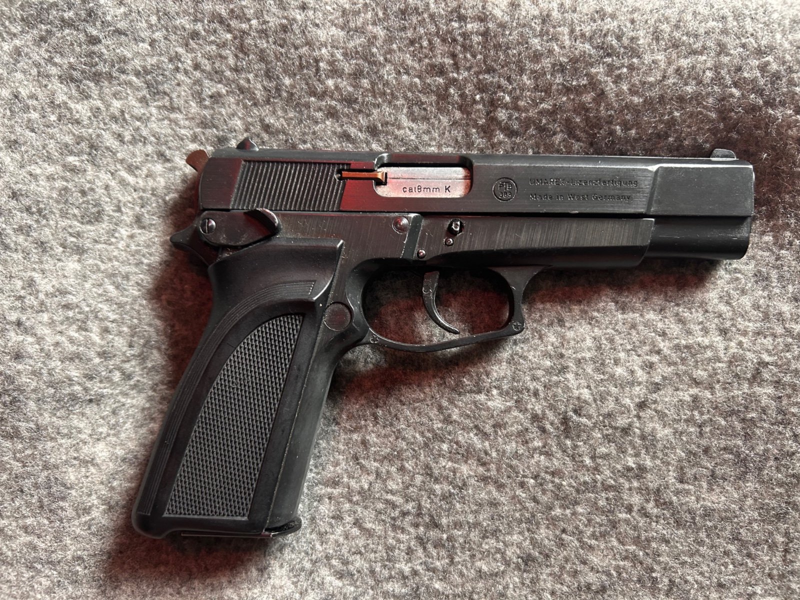 Schreckschuss Umarex Browning GPDA 8mm PTB 389 – Bild 4