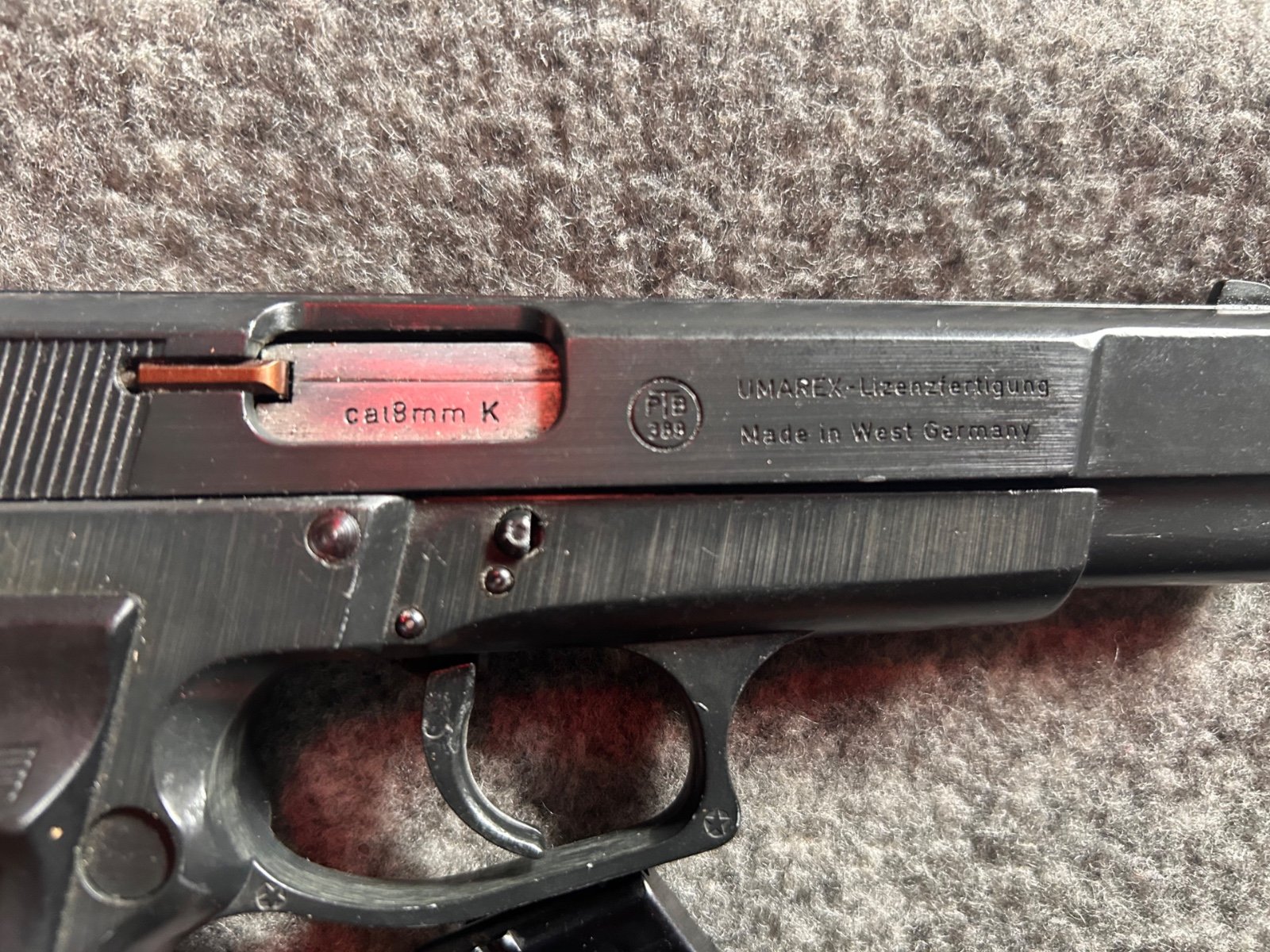 Schreckschuss Umarex Browning GPDA 8mm PTB 389 – Bild 2