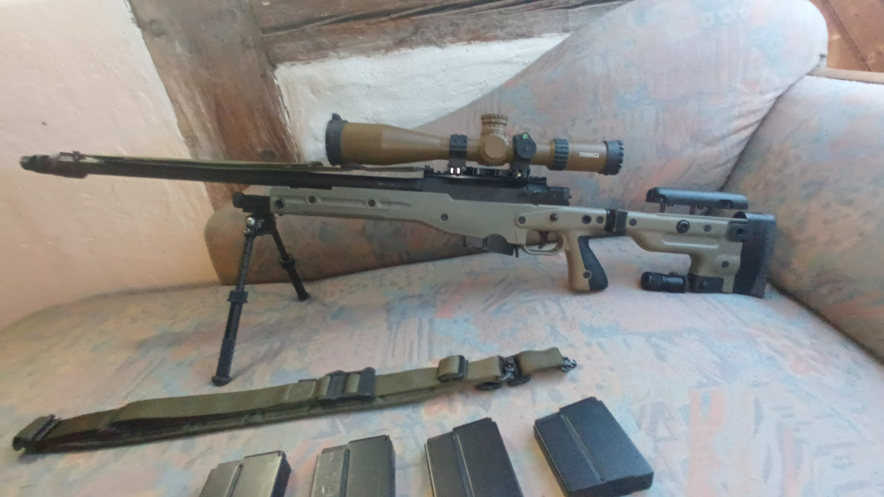 Accuracy International AT, .308, Klappschaft, Steiner ZF und Zubehör! Quasi geklontes kleines G22 – Bild 7