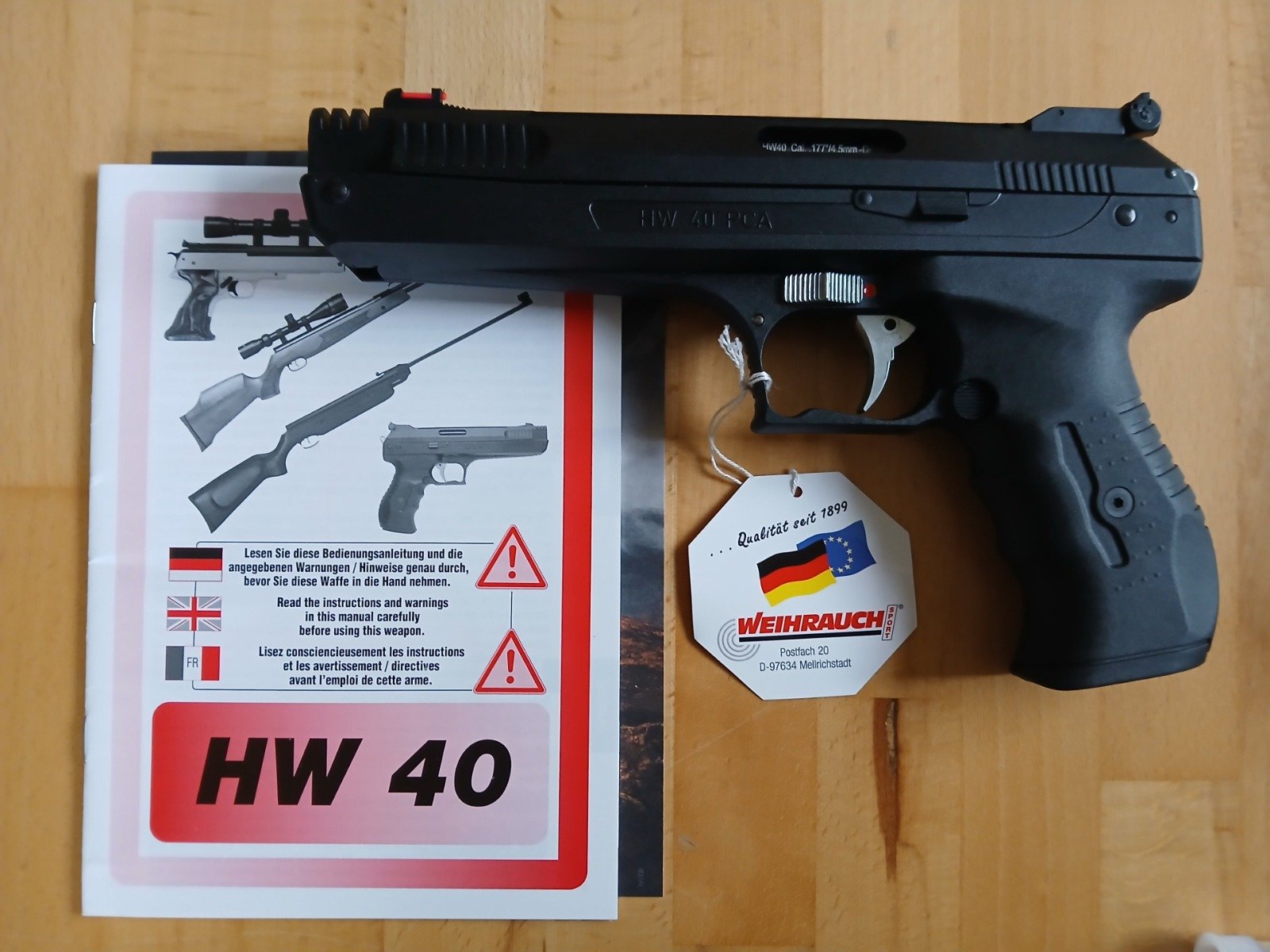 Weihrauch HW40 neu im Set – Bild 2