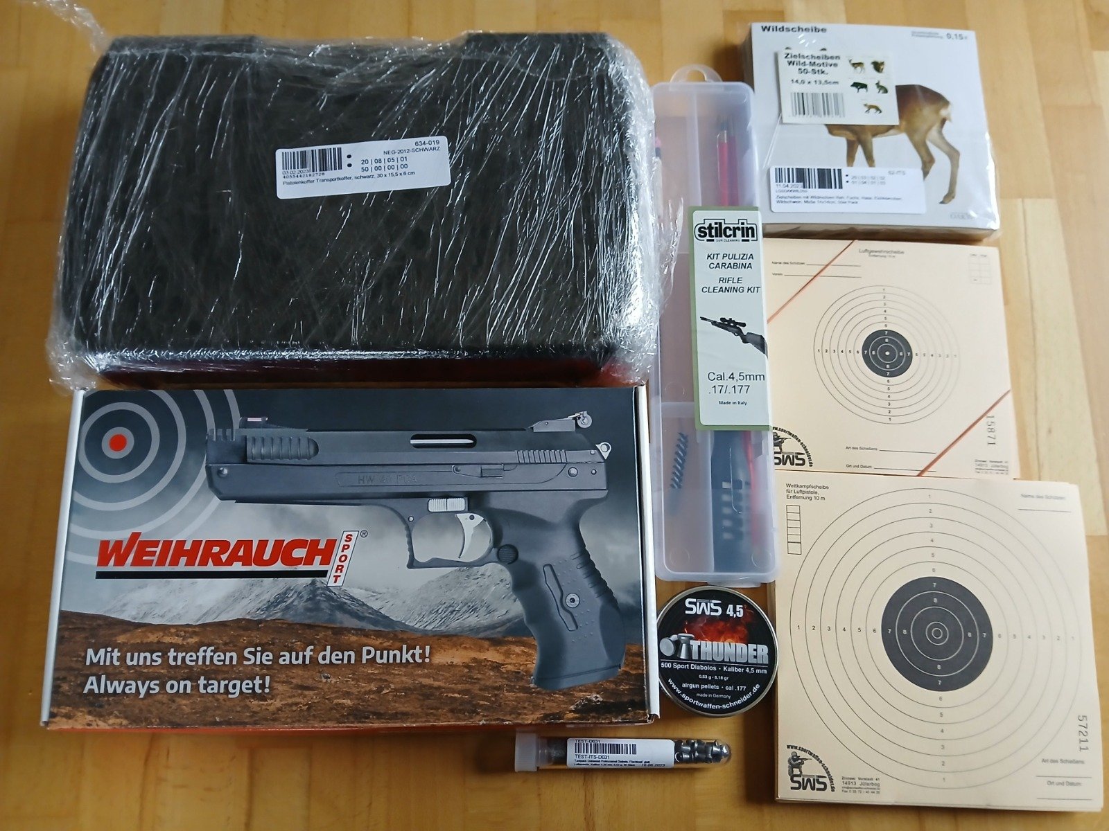 Weihrauch HW40 neu im Set – Bild 1