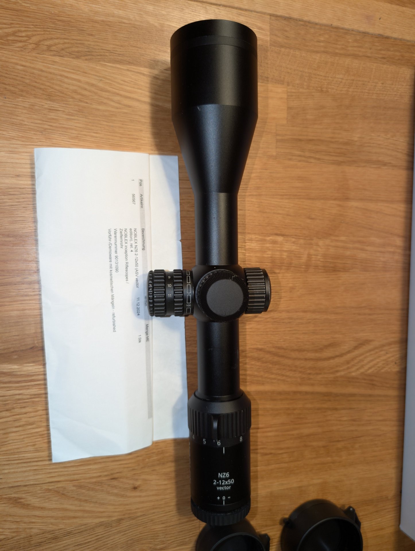Noblex NZ6 2-12x50 Inception ASV vector edition, Absehen 4 – Bild 2