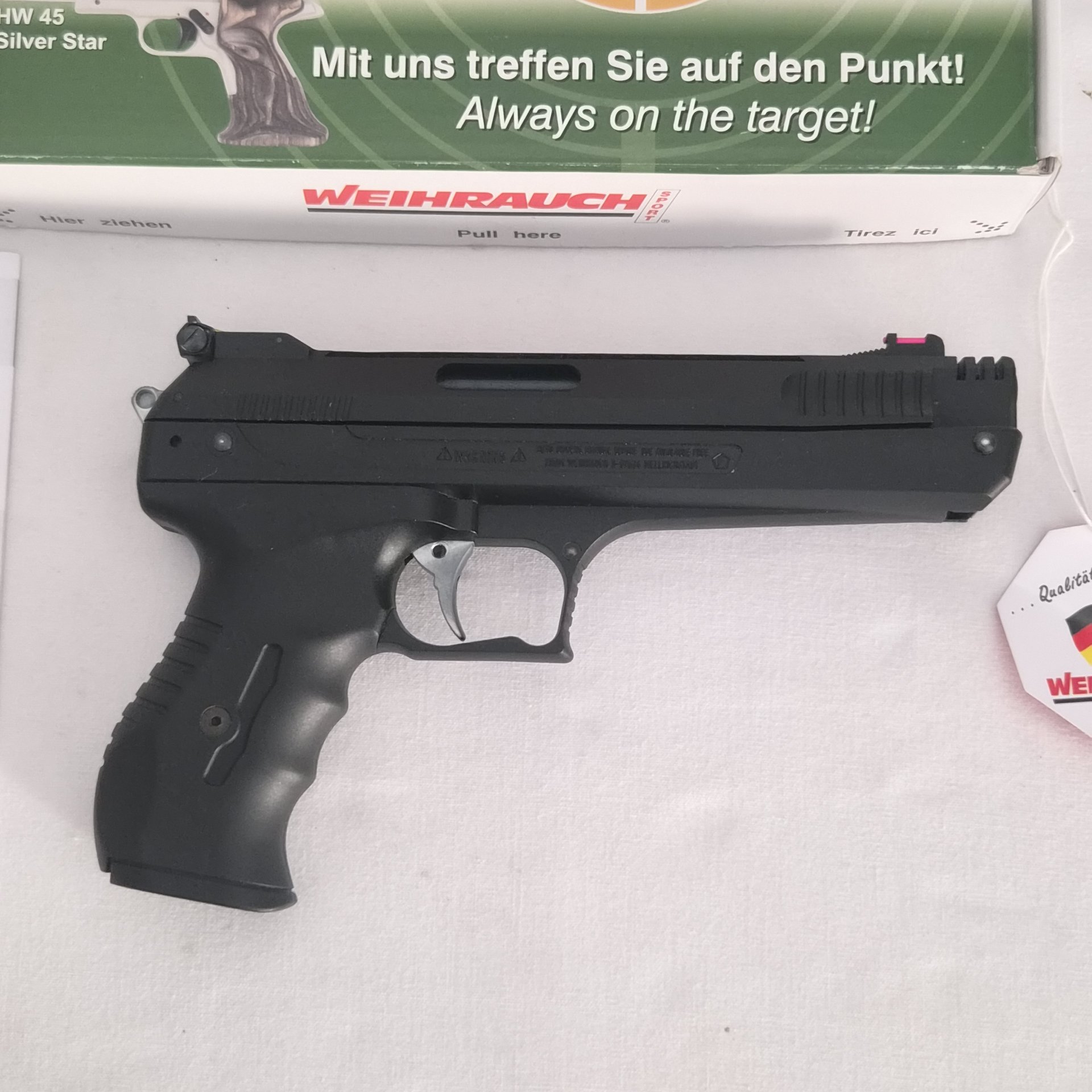 Luftpistole Weihrauch HW40 PCA – Bild 3
