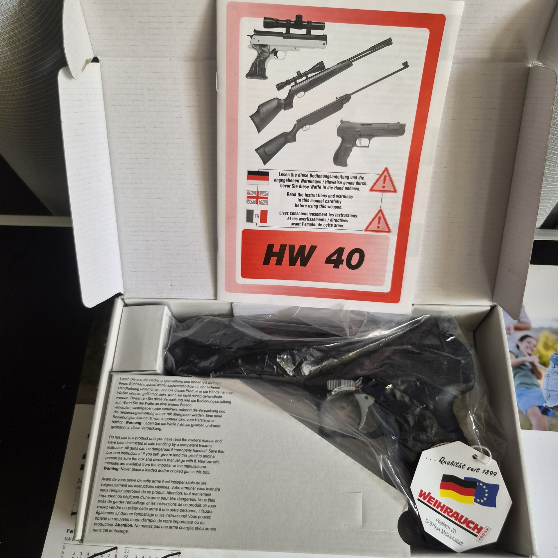 Luftpistole Weihrauch HW40 PCA – Bild 7