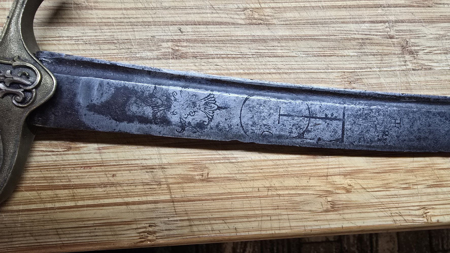 Kaiserliche Jagdplaute/Jagdsäbel XIX. Jhdt – Bild 12