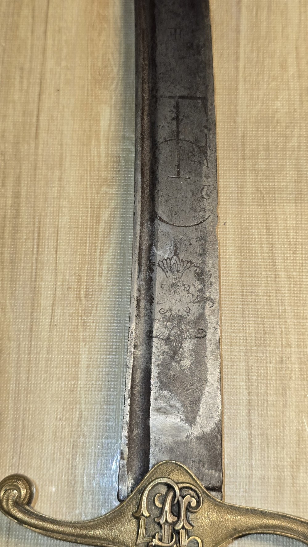 Kaiserliche Jagdplaute/Jagdsäbel XIX. Jhdt – Bild 5