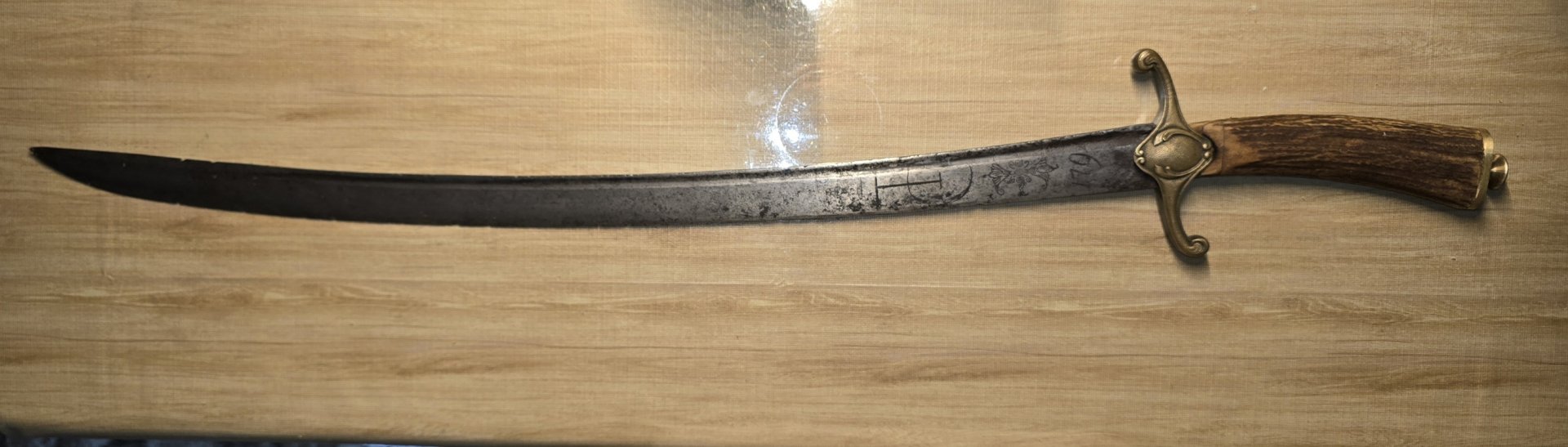 Kaiserliche Jagdplaute/Jagdsäbel XIX. Jhdt – Bild 2
