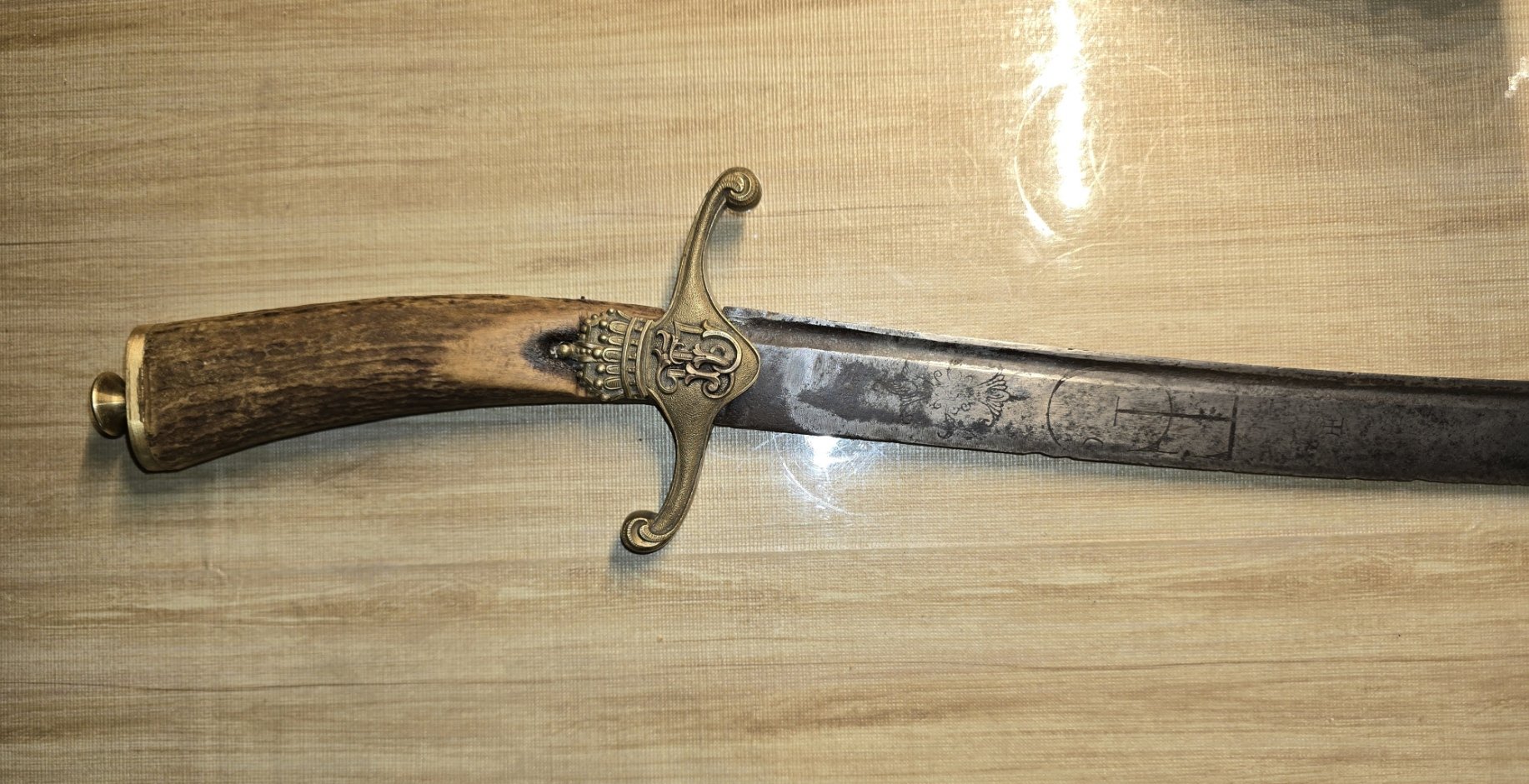 Kaiserliche Jagdplaute/Jagdsäbel XIX. Jhdt – Bild 14