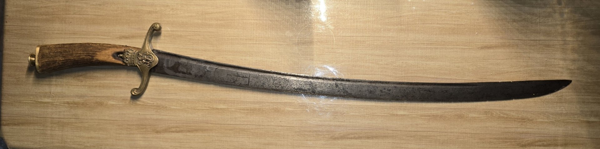 Kaiserliche Jagdplaute/Jagdsäbel XIX. Jhdt – Bild 1