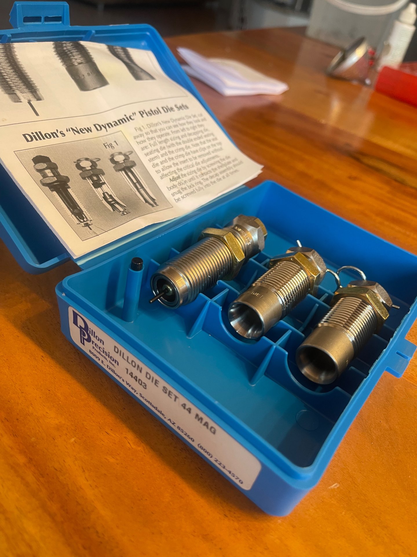 Dillon 44 Mag Hartmetall Matritzensatz!!!!!!! – Bild 2