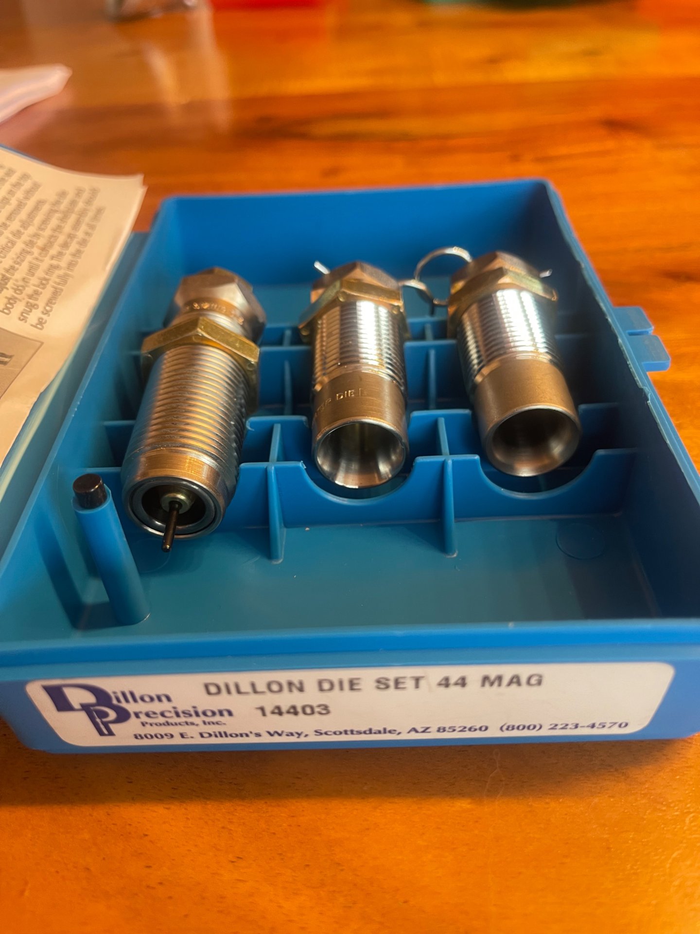 Dillon 44 Mag Hartmetall Matritzensatz!!!!!!! – Bild 1