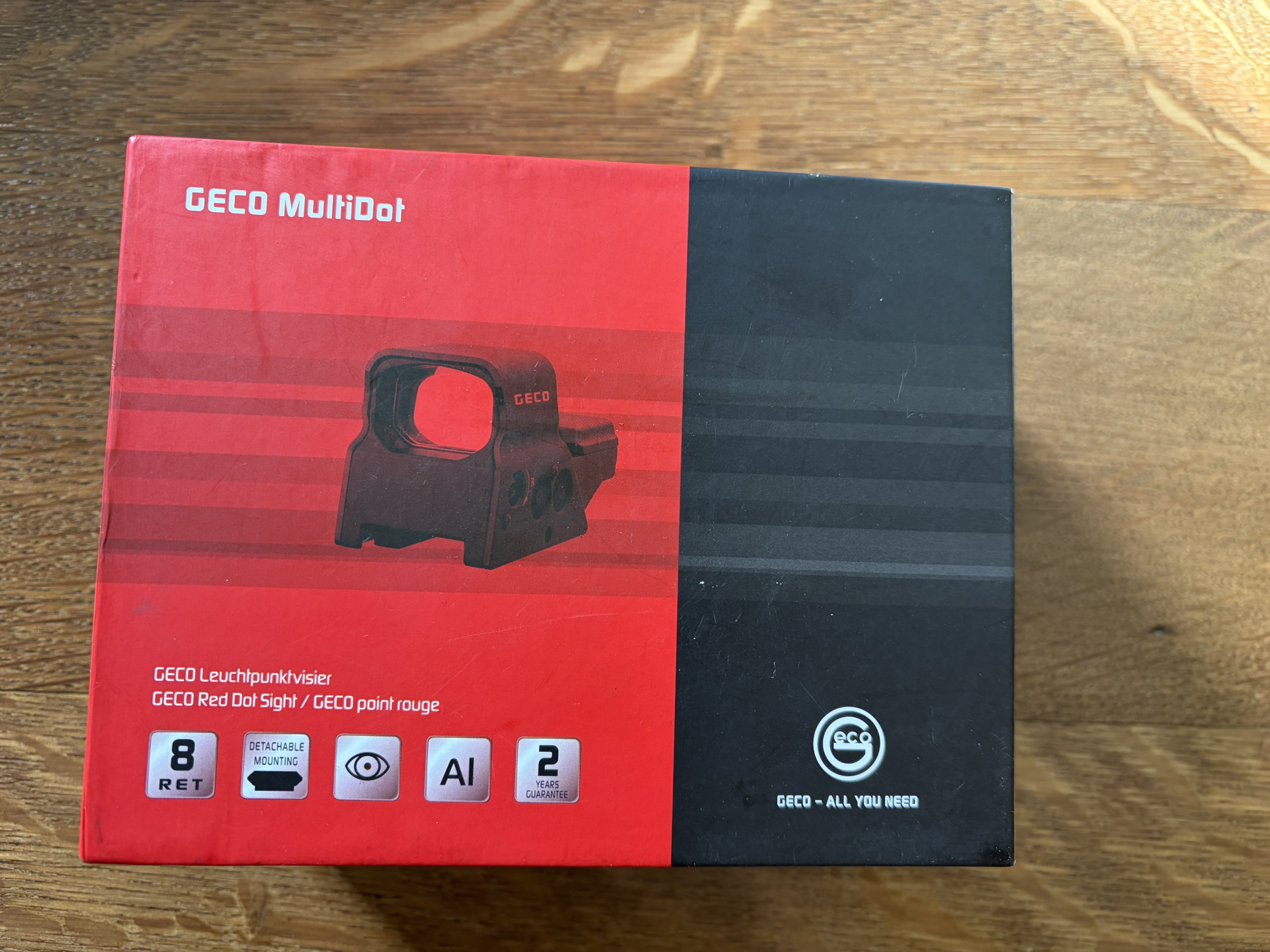 GECO Multidot Leuchtpunktvier mit 8 Absehn – Bild 1