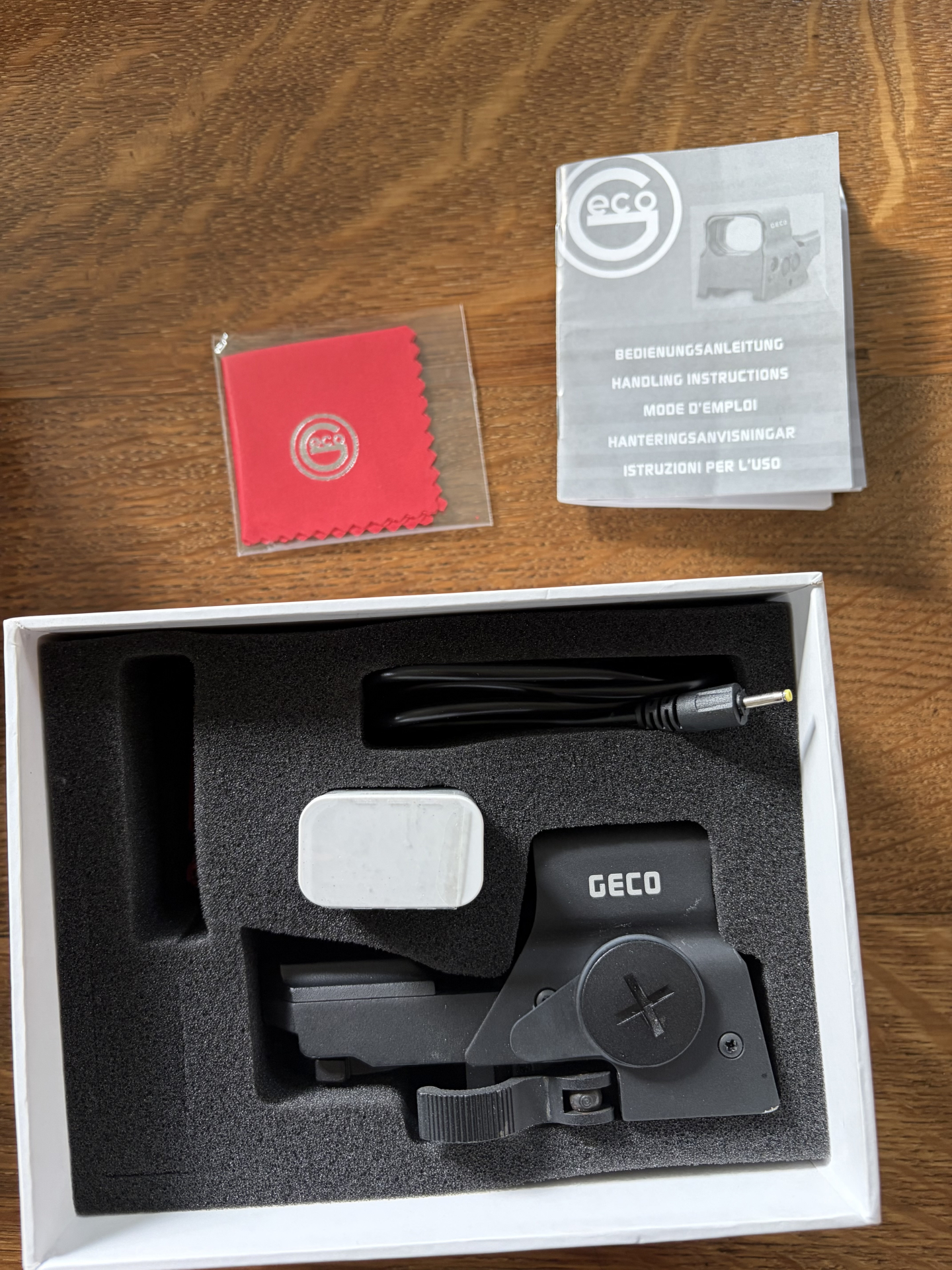 GECO Multidot Leuchtpunktvier mit 8 Absehn – Bild 3