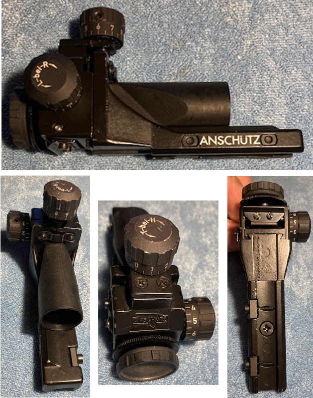 Anschütz Präzisions-Diopter 6805/20 mit Diopterscheibe – Bild 1