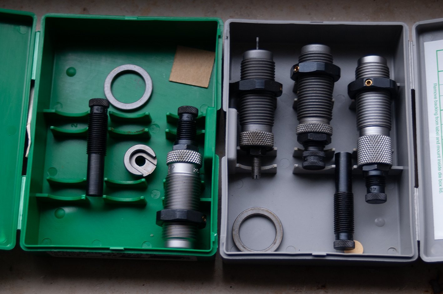 RCBS Matrize für .44MG/.44SP, 3-teilig + Taper-Crimp_matrize + Hülsenhalter – Bild 3