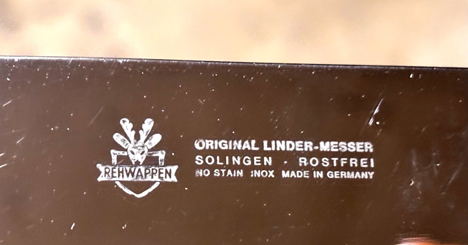 LINDER Rehwappen Bowie Messer – Bild 4