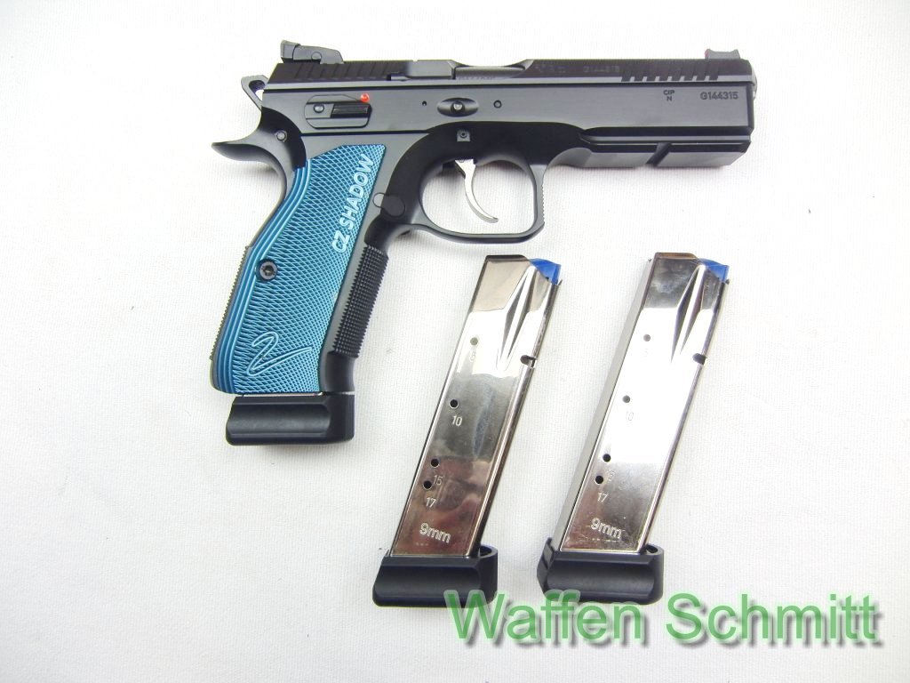 Sport-Pistole CZ Shadow 2, Kaliber 9mm Luger. Im Originalkoffer. Sehr guter Zustand!!! – Bild 1