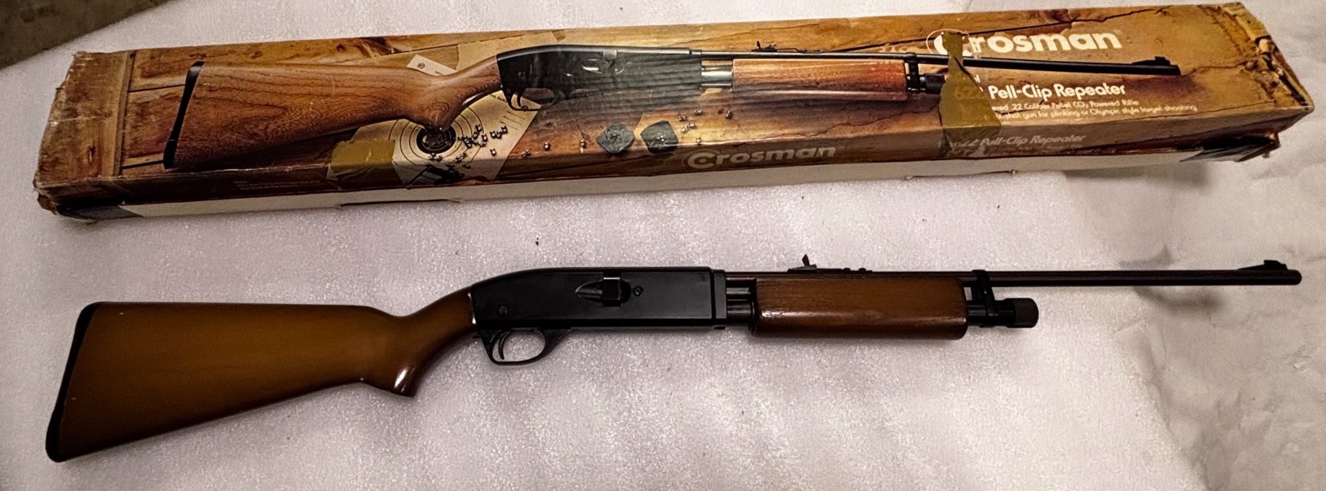 Crosman Mod. 622 / 6-schüssiger CO2-Vorderschaft Repetierer, Kal. 5,5mm – Bild 1