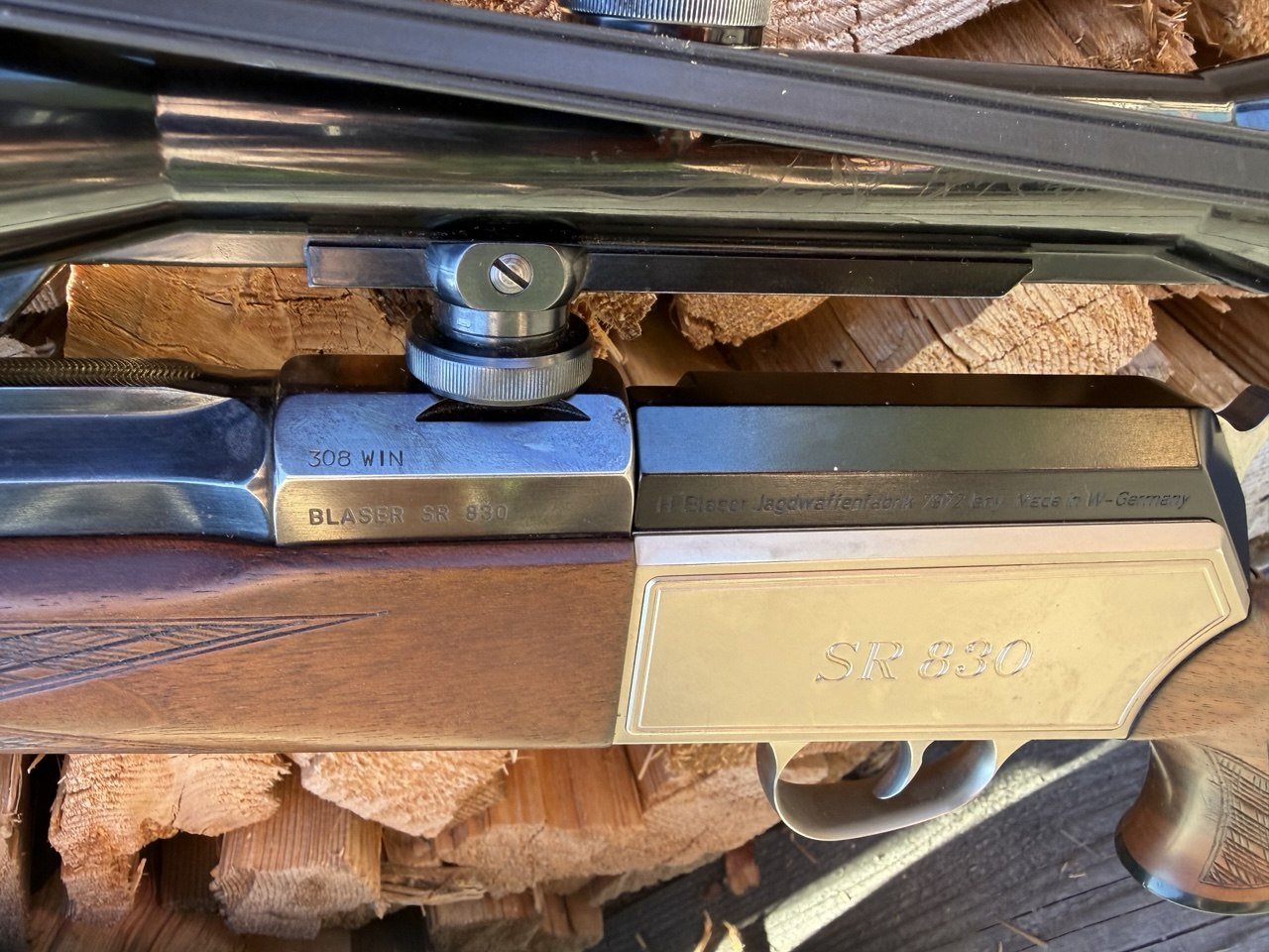 Repetierbüchse Blaser SR830, Kaliber .308 Winchester, Zeiss Zielfernrohr – Bild 3