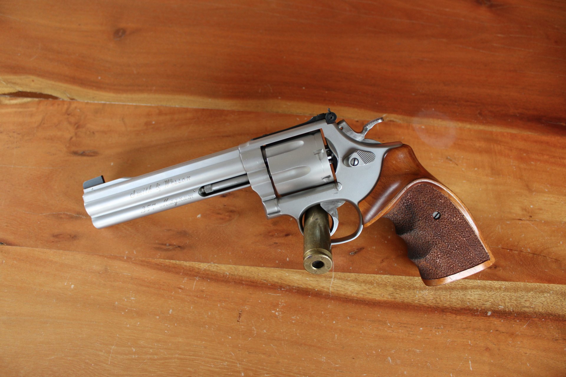 Schöner Revolver Smith&Wesson S&W Modell 686-4 Target Champion im Kal. .357Mag – Bild 1