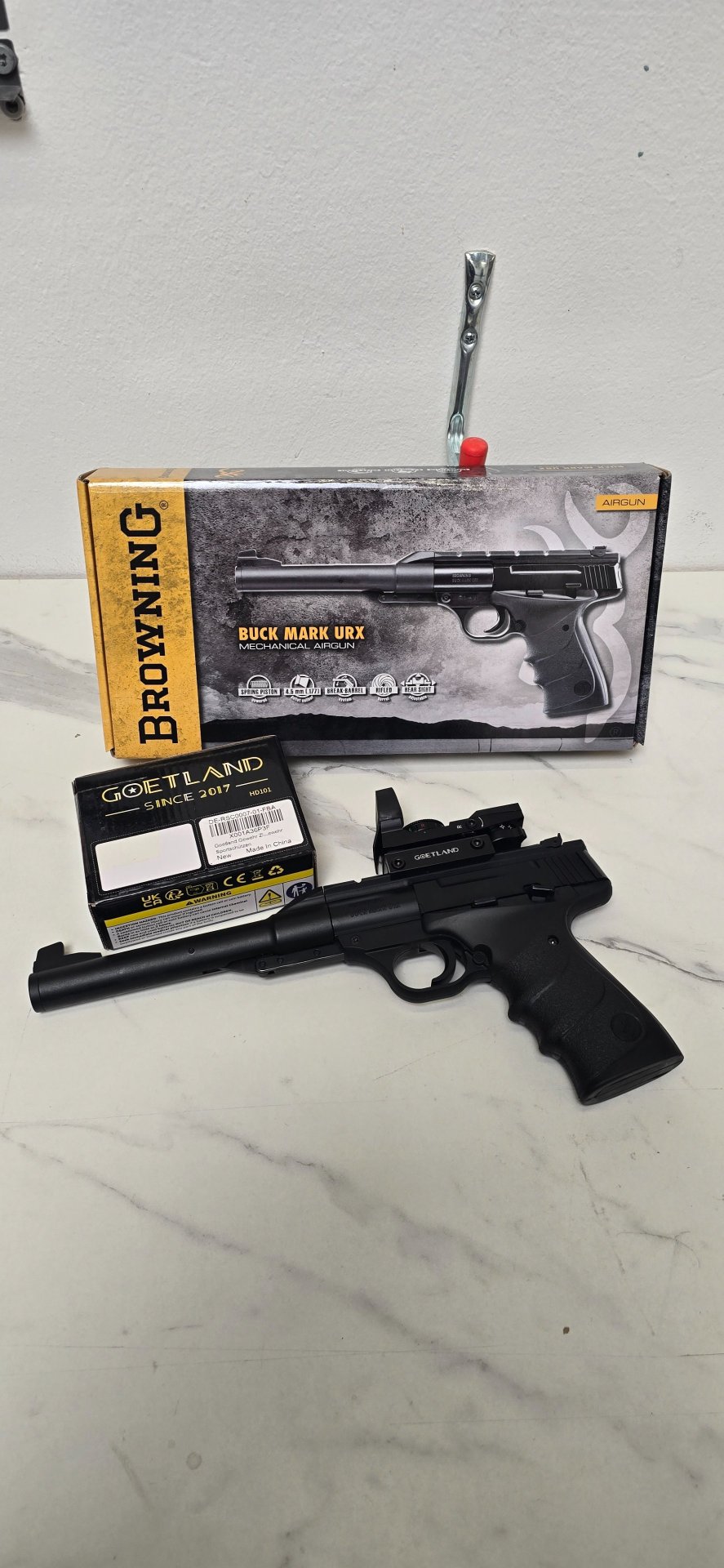 Browning Buck Mark URX 4,5 mm mit Visier – Bild 1