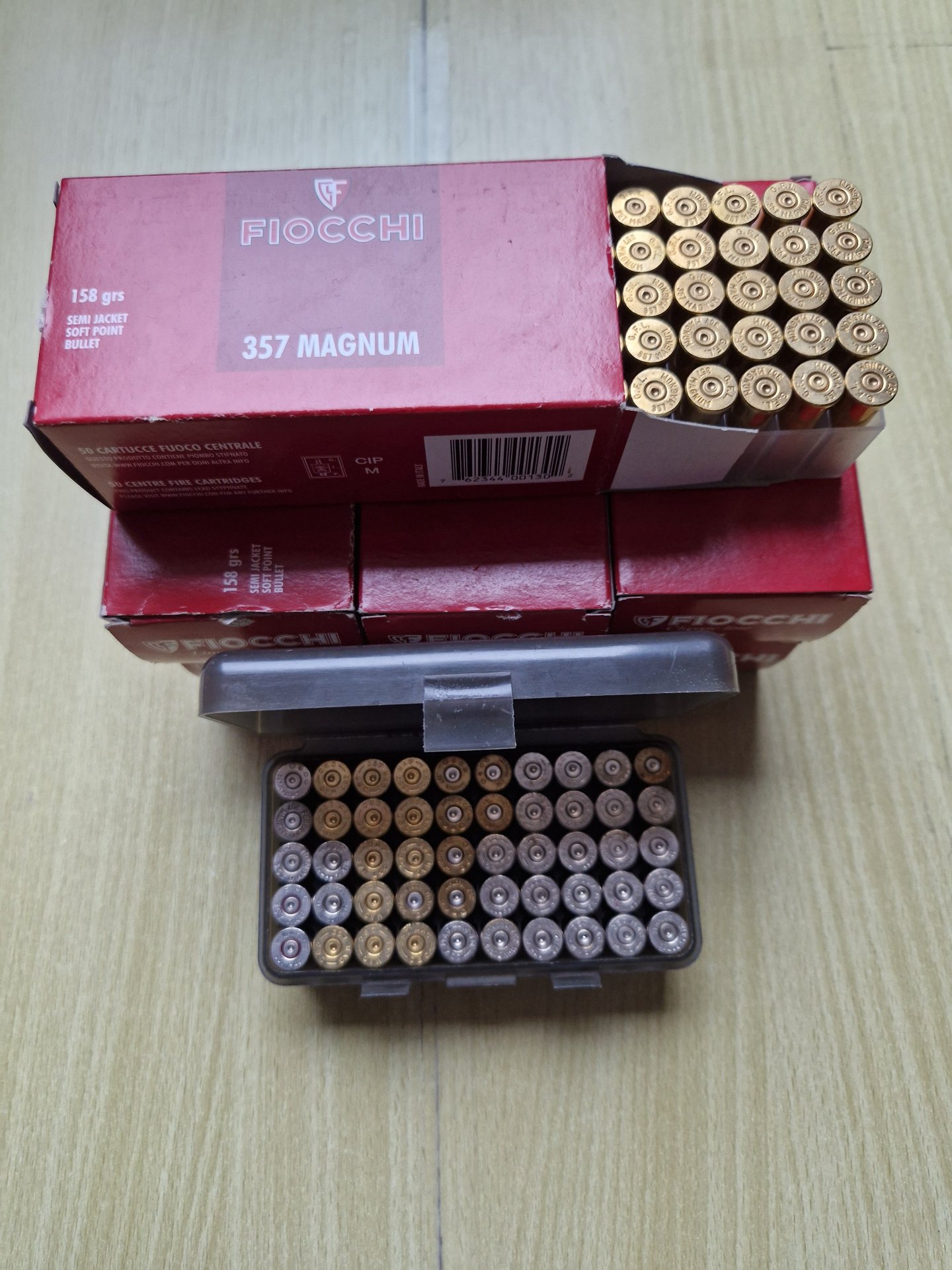 Hülsen 357 Magnum 399Stck inkl 1 Kunstoffschachtel für cal. 357 – Bild 1