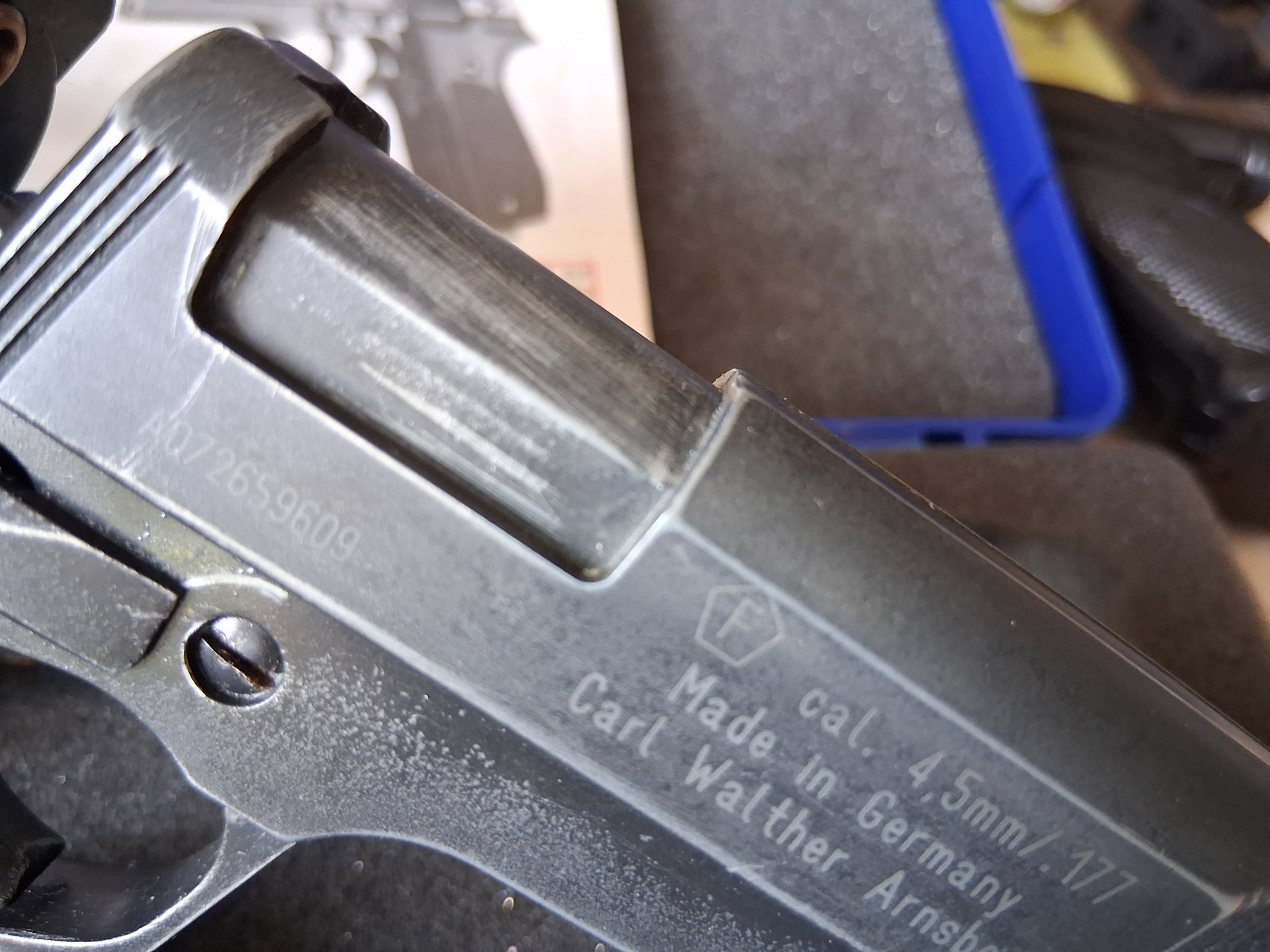 WALTHER CP88 + Holzgriffschalen. – Bild 2