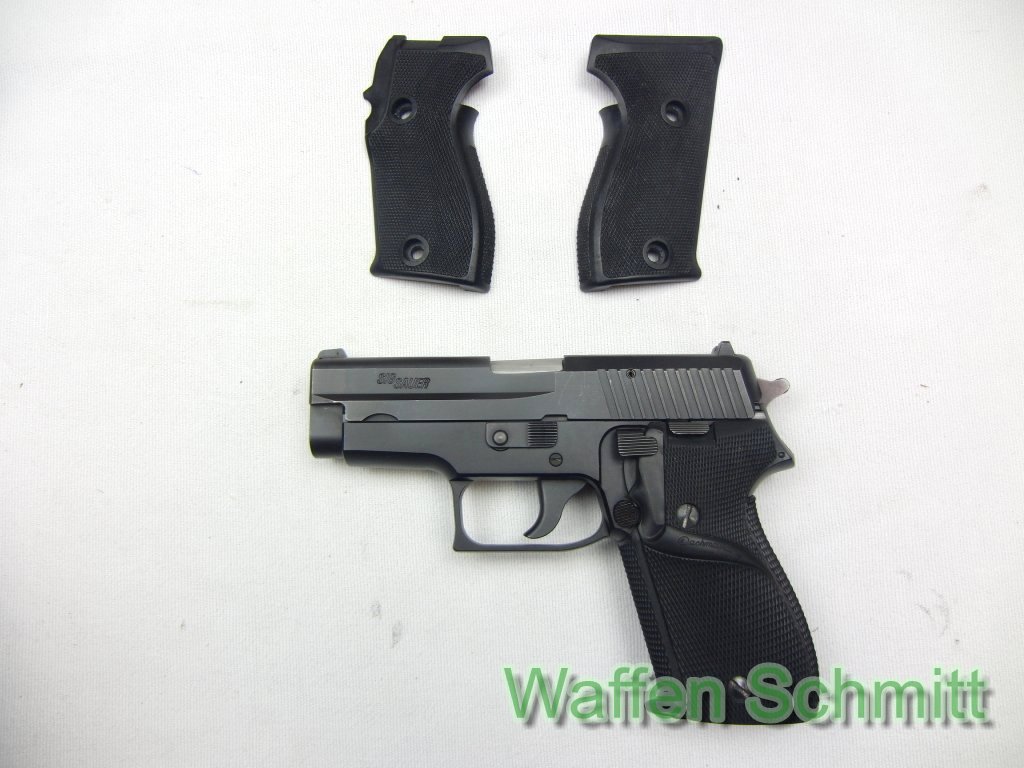 Pistole SIG Sauer P225, Kaliber 9mm Luger inklusive Waffenkoffer. Guter Zustand!!! – Bild 1