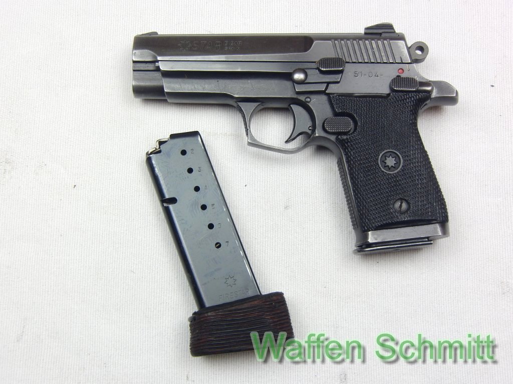 Spanische Pistole Star Mod.Firestar, Kaliber 9mm Luger inkl.Reservemagazin.Guter Zustand!!! – Bild 1