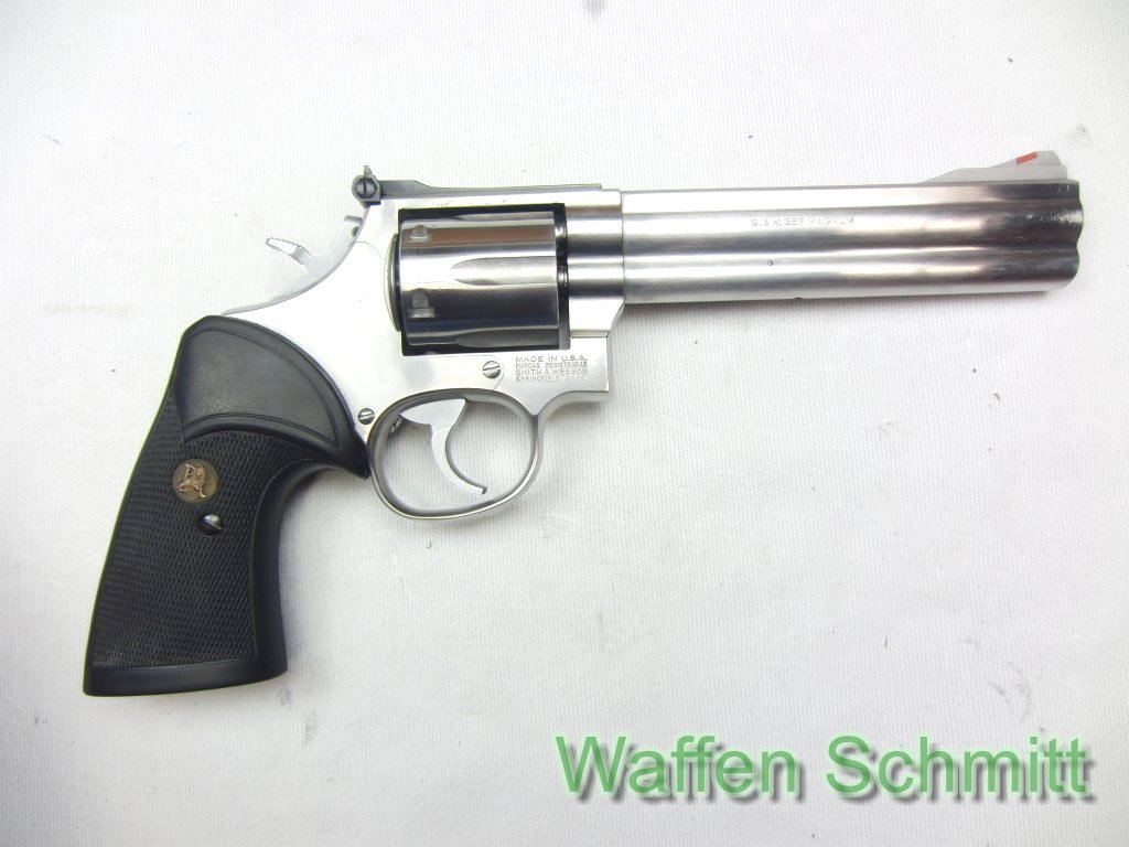 Sport-Revolver Smith&Wesson Mod.686-3, Kaliber .357Magnum. Guter Zustand!!! – Bild 1